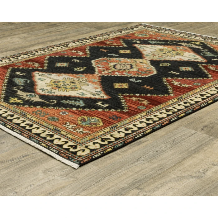 Oriental Weavers LILIHAN 51k Navy/Multi Rug 2'X6'