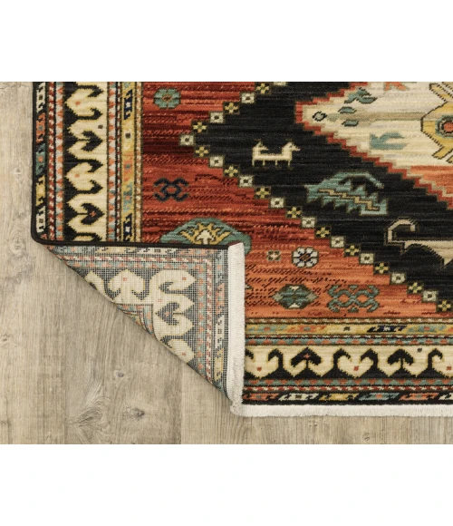 Oriental Weavers LILIHAN 51k Navy/Multi Rug 3' 3X5'