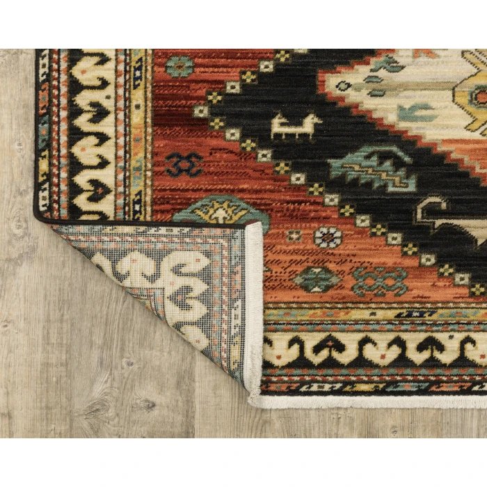 Oriental Weavers LILIHAN 51k Navy/Multi Rug 2'X6'