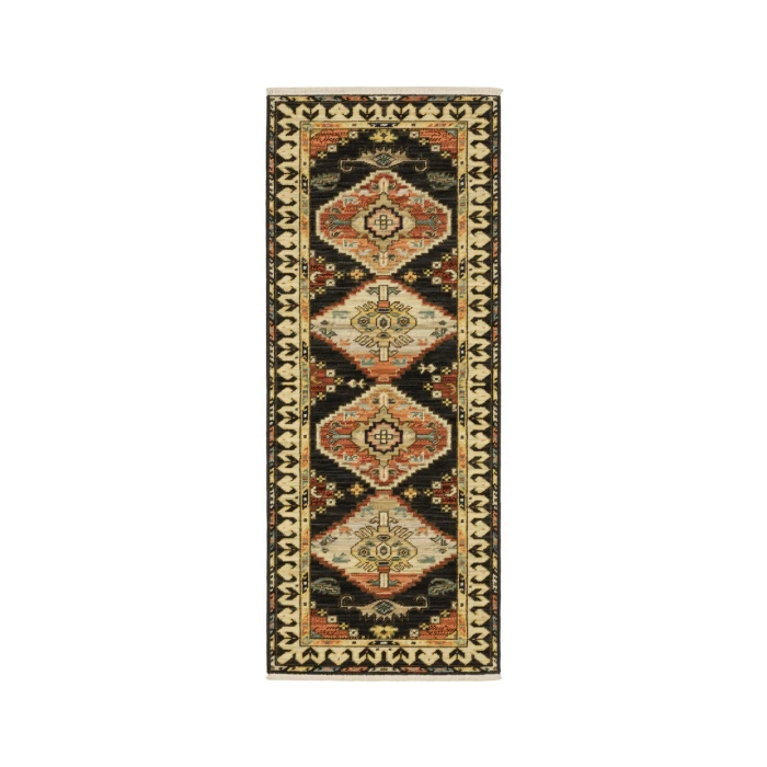 Oriental Weavers LILIHAN 51k Navy/Multi Rug 2'X6'