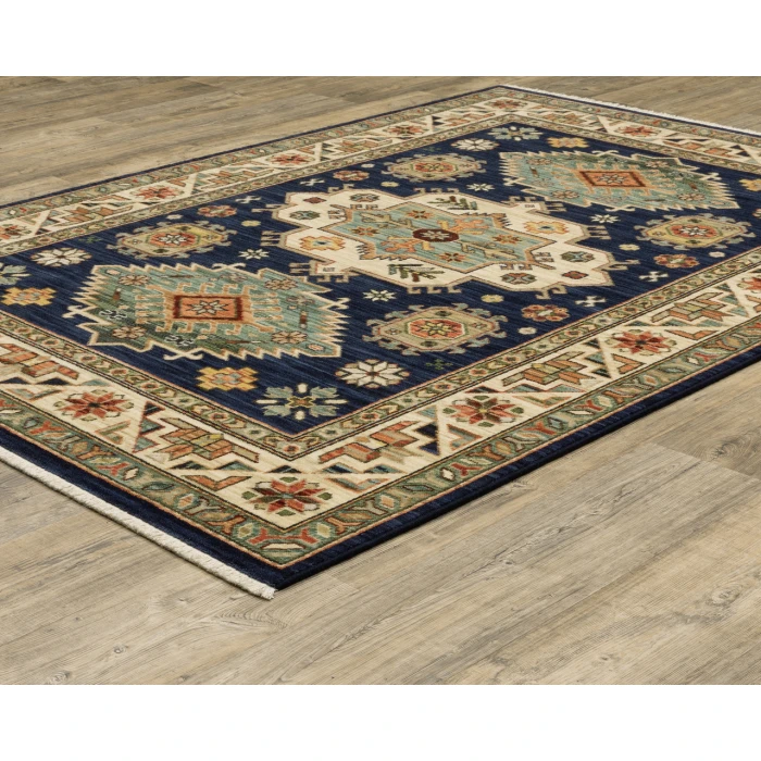 Oriental Weavers LILIHAN 532b Navy/Multi Rug 2'X3'
