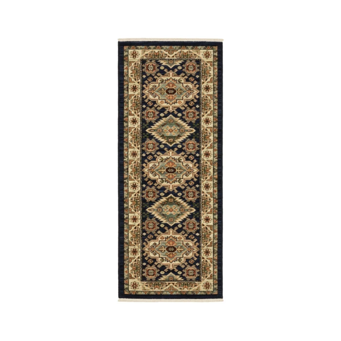 Oriental Weavers LILIHAN 532b Navy/Multi Rug 2'X3'