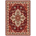 Oriental Weavers Lilihan 5502C Red/ Ivory Area Rug 7 ft. 10 in. X 10 ft. 10 in. Rectangle