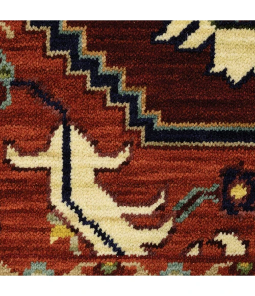 Oriental Weavers Area Rug Lilihan 5502C Red 5' 3" X  7' 6"