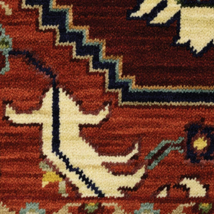 Oriental Weavers Area Rug Lilihan 5502C Red 7'10" X 10'10"