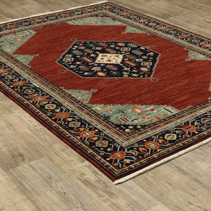 Oriental Weavers Area Rug Lilihan 5503M Red 2' X  6' Runner