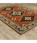 Oriental Weavers Area Rug Lilihan 5504P Red 7'10" X 10'10"