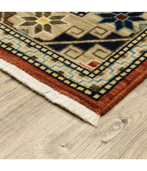 Oriental Weavers Area Rug Lilihan 5504P Red 7'10" X 10'10"