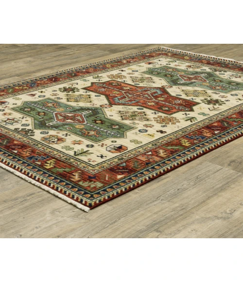 Oriental Weavers LILIHAN 8022r Red/Multi Rug 3' 3X5'