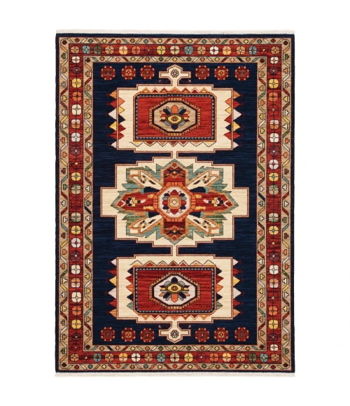 Oriental Weavers Area Rug Lilihan 090B6 Blue 3' 3" X  5'