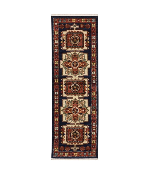 Oriental Weavers Area Rug Lilihan 090B6 Blue 3' 3" X  5'