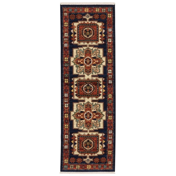 Oriental Weavers Area Rug Lilihan 090B6 Blue 2' X  3'