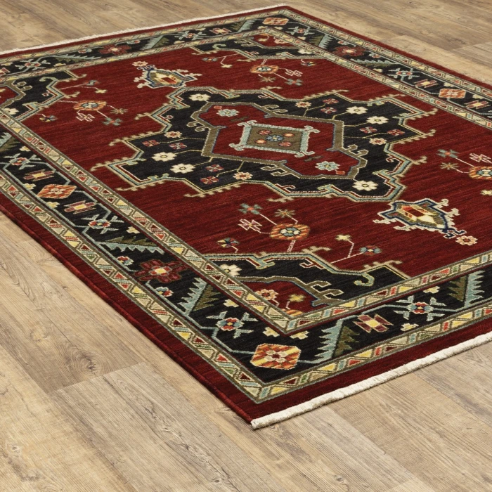 Oriental Weavers Area Rug Lilihan 092R6 Red 7'10" X 10'10"