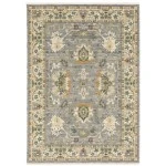 Oriental Weavers Lucca 2063L Blue/ Multi Area Rug 7 ft. 10 in. X 10 ft. 10 in. Rectangle