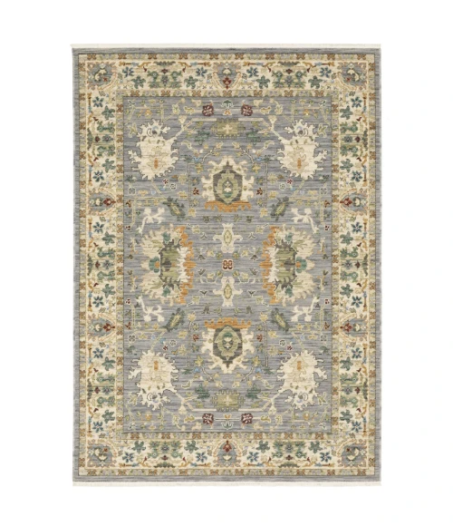 Oriental Weavers Area Rug Lucca 2063L Blue 5' 3" X  7' 6"