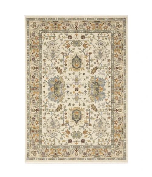 Oriental Weavers Area Rug Lucca 2063Y Ivory 6' 7" X  9' 6"