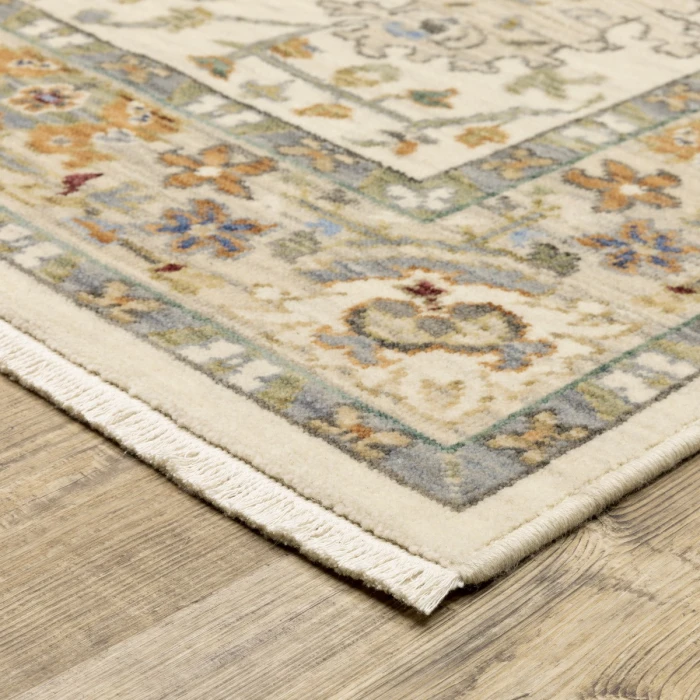 Oriental Weavers Area Rug Lucca 2063Y Ivory 9'10" X 12'10"