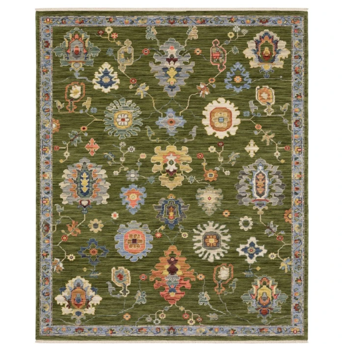 Oriental Weavers LUCCA 2863E Green 7'10X10'10