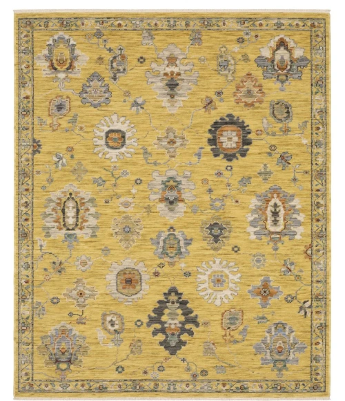 Oriental Weavers LUCCA 2863g Yellow/Multi Rug 2'X3'