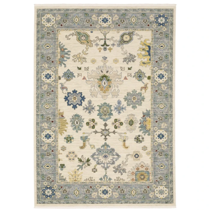 Oriental Weavers Area Rug Lucca 846H1 Ivory 3' 3" X  5'