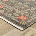 Oriental Weavers Area Rug Lucca 093K1 Grey 2' X  3'