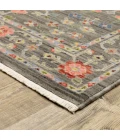 Oriental Weavers Area Rug Lucca 093K1 Grey 6' 7" X  9' 6"
