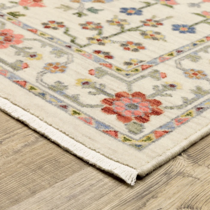 Oriental Weavers Area Rug Lucca 093W1 Ivory 9'10" X 12'10"