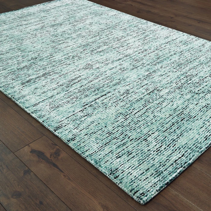 Oriental Weavers Area Rug Lucent 45901 Blue 6' X  9'