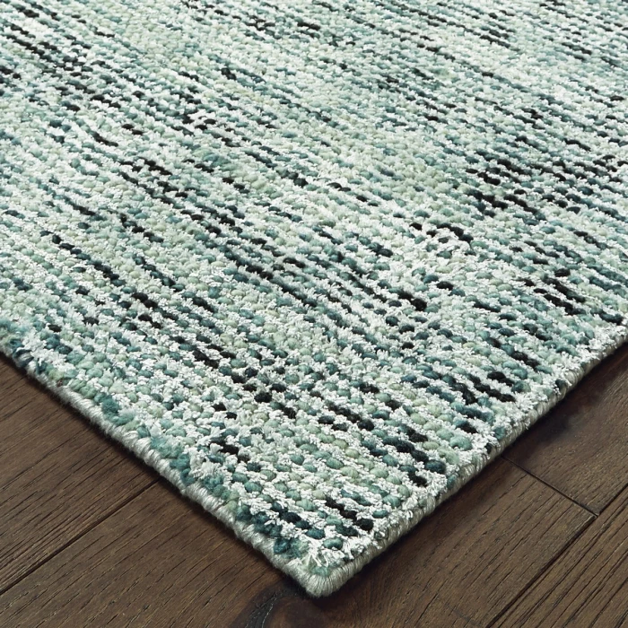 Oriental Weavers Area Rug Lucent 45901 Blue 6' X  9'