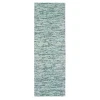 Oriental Weavers Lucent 45901 Blue/ Teal Area Rug 2 ft. 6 in. X 8 ft. Runner