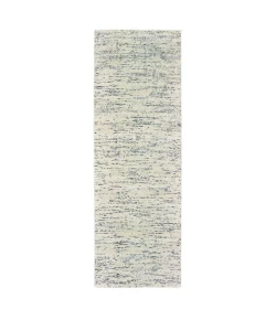 Oriental Weavers Lucent 45902 Ivory/ Stone Area Rug 2 ft. 6 in. X 8 ft. Runner