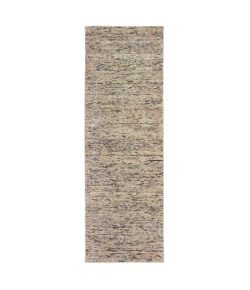 Oriental Weavers Lucent 45908 Ivory/ Sand Area Rug 2 ft. 6 in. X 8 ft. Runner