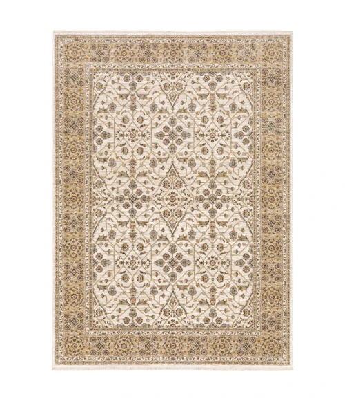 Oriental Weavers Area Rug Maharaja 001J1 Ivory 3' 3" X  5'