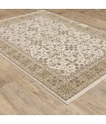 Oriental Weavers Area Rug Maharaja 001J1 Ivory 3' 3" X  5'