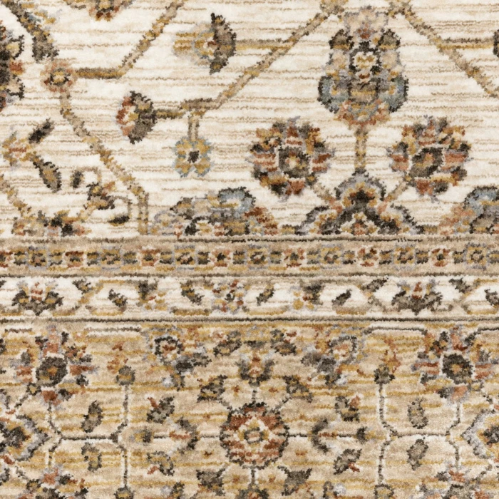 Oriental Weavers Area Rug Maharaja 001J1 Ivory 2' X  3'
