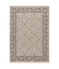 Oriental Weavers Maharaja 2061N Ivory/ Charcoal Area Rug 2 ft. X 3 ft. Rectangle