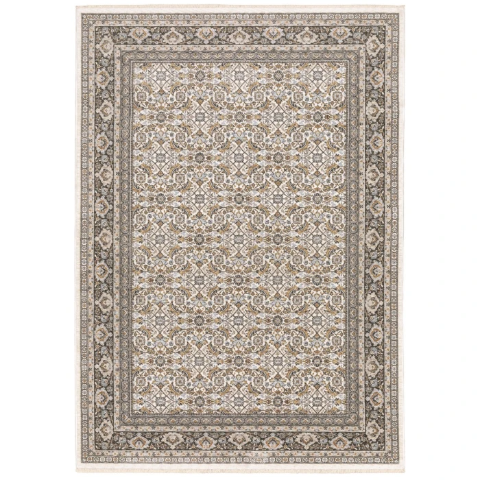 Oriental Weavers Area Rug Maharaja 2061N Ivory 5' 3" X  7' 6"