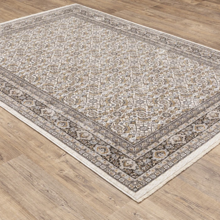Oriental Weavers Area Rug Maharaja 2061N Ivory 5' 3" X  7' 6"