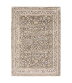 Oriental Weavers Maharaja 040M1 Grey/ Gold Area Rug 2 ft. X 3 ft. Rectangle