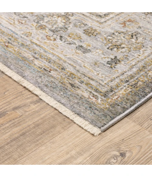 Oriental Weavers Area Rug Maharaja 040M1 Grey 3' 3" X  5'