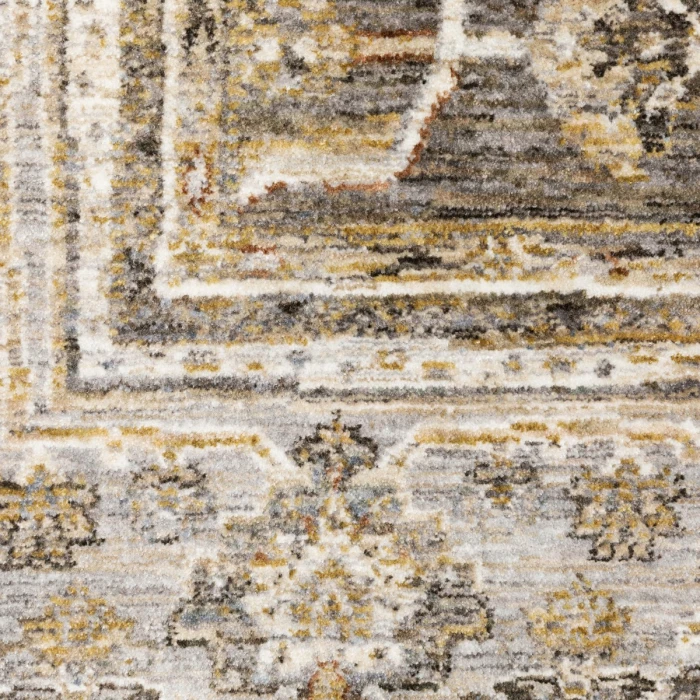 Oriental Weavers Area Rug Maharaja 040M1 Grey 5' 3" X  7' 6"