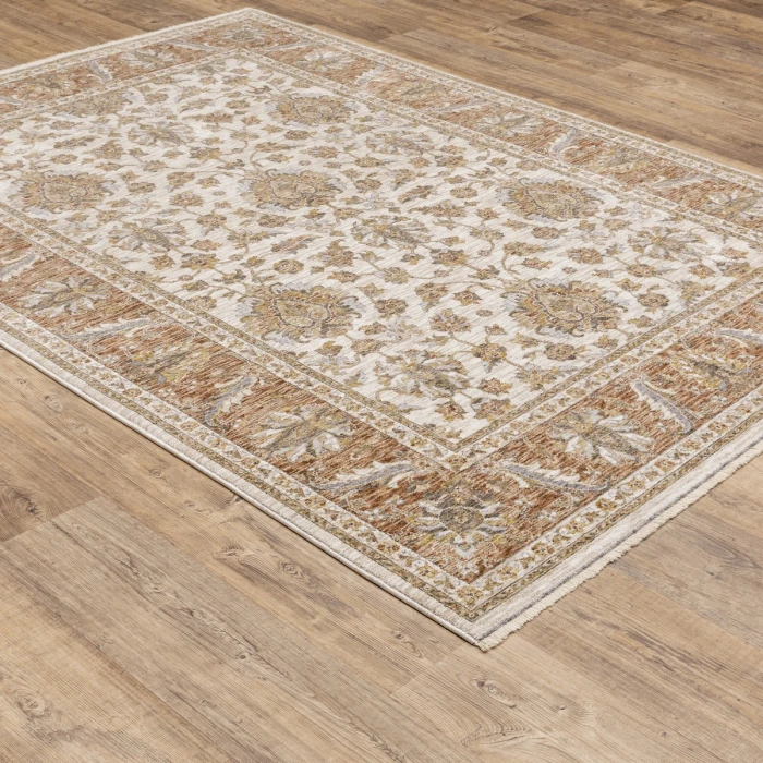 Oriental Weavers Area Rug Maharaja 5091Q Ivory 2' X  3'