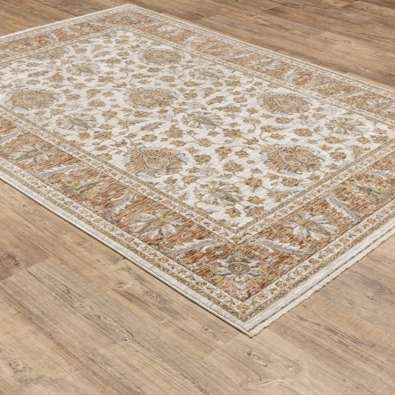Oriental Weavers Area Rug Maharaja 5091Q Ivory 9'10" X 12'10"