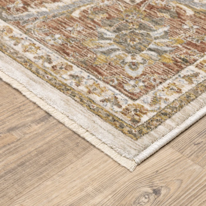 Oriental Weavers Area Rug Maharaja 5091Q Ivory 2' X  3'