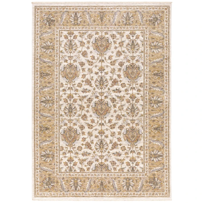 Oriental Weavers Area Rug Maharaja 5091W Ivory 7'10" X 10'10"