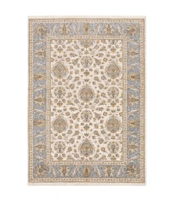 Oriental Weavers Maharaja 5091Z Ivory/ Blue Area Rug 3 ft. 3 in. X 5 ft. Rectangle