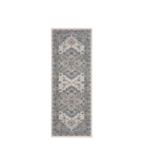 Oriental Weavers MAHARAJA 51f Blue/Ivory Rug 2'X3'