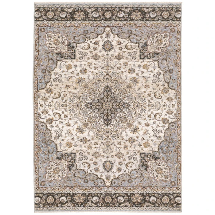 Oriental Weavers Area Rug Maharaja 660J1 Ivory 3' 3" X  5'