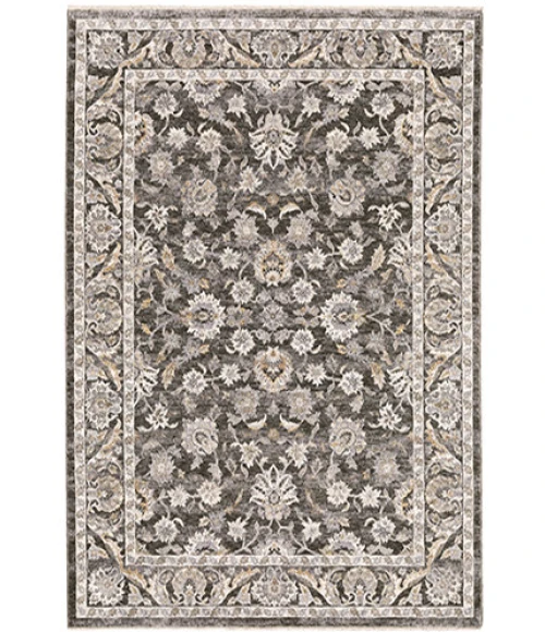 Oriental Weavers Area Rug Maharaja 070N1 Charcoal 3' 3" X  5'