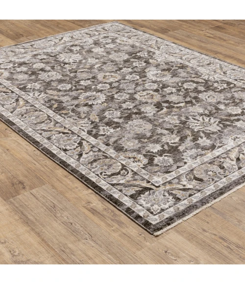Oriental Weavers Area Rug Maharaja 070N1 Charcoal 3' 3" X  5'